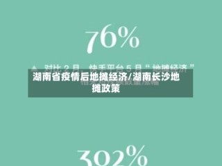 湖南省疫情后地摊经济/湖南长沙地摊政策
