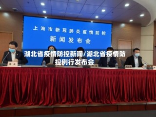 湖北省疫情防控新闻/湖北省疫情防控例行发布会