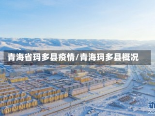 青海省玛多县疫情/青海玛多县概况