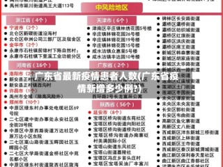 广东省最新疫情患者人数(广东省疫情新增多少例?)