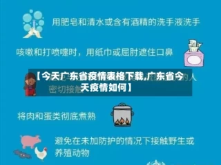 【今天广东省疫情表格下载,广东省今天疫情如何】