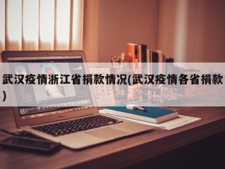武汉疫情浙江省捐款情况(武汉疫情各省捐款)
