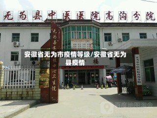 安徽省无为市疫情等级/安徽省无为县疫情