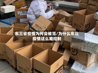 东三省疫情为何会被骂/为什么东北疫情这么难控制