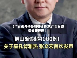 【广东省疫情最新查询情况,广东省疫情最新报道】