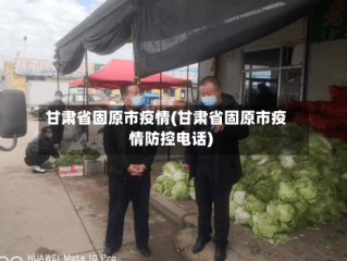 甘肃省固原市疫情(甘肃省固原市疫情防控电话)