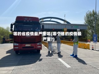 哪的省疫情最严重呢(哪个省的疫情最严重?)