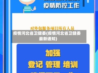 疫情河北省卫健委(疫情河北省卫健委最新通知)