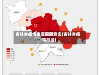 吉林省疫情来源原因查询(吉林省疫情溯源)