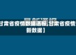 【甘肃省疫情数据通报,甘肃省疫情最新数据】
