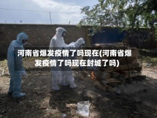 河南省爆发疫情了吗现在(河南省爆发疫情了吗现在封城了吗)