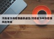 河南省汝州疫情最新通告/河南省汝州市疫情风险等级
