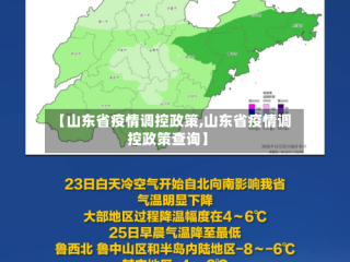 【山东省疫情调控政策,山东省疫情调控政策查询】
