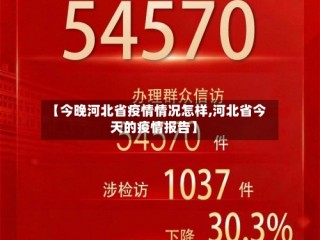 【今晚河北省疫情情况怎样,河北省今天的疫情报告】