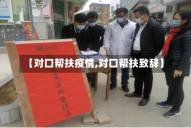 【对口帮扶疫情,对口帮扶致辞】