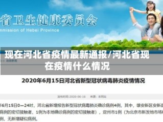 现在河北省疫情最新通报/河北省现在疫情什么情况