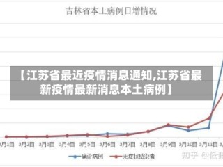 【江苏省最近疫情消息通知,江苏省最新疫情最新消息本土病例】