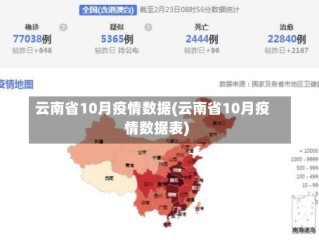 云南省10月疫情数据(云南省10月疫情数据表)