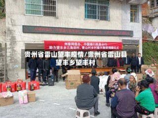 贵州省雷山望丰疫情/贵州省雷山县望丰乡望丰村
