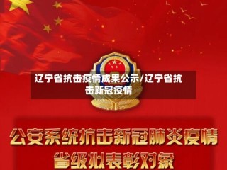 辽宁省抗击疫情成果公示/辽宁省抗击新冠疫情