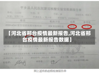 【河北省邢台疫情最新报告,河北省邢台疫情最新报告数据】