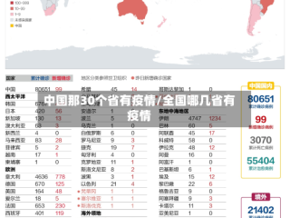 中国那30个省有疫情/全国哪几省有疫情