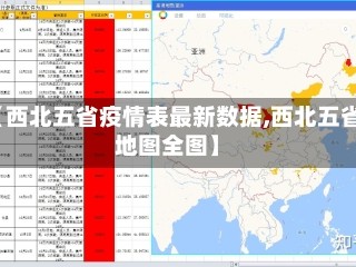 【西北五省疫情表最新数据,西北五省地图全图】