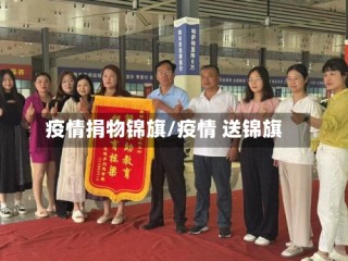 疫情捐物锦旗/疫情 送锦旗