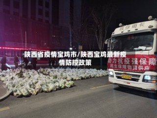 陕西省疫情宝鸡市/陕西宝鸡最新疫情防控政策