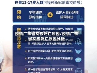 疫情广东省女孩死亡原因/疫情广东省女孩死亡原因分析