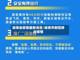 蚌埠省疫情最新消息/蚌埠市新冠肺炎疫情