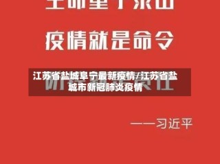 江苏省盐城阜宁最新疫情/江苏省盐城市新冠肺炎疫情