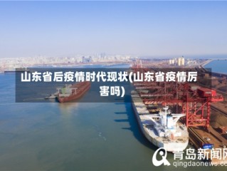 山东省后疫情时代现状(山东省疫情厉害吗)
