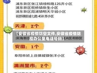 【安徽省疫情防空文件,安徽省疫情防控办公室电话号码】
