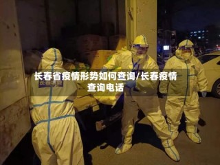 长春省疫情形势如何查询/长春疫情查询电话