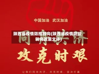 陕西省疫情防控转向(陕西省疫情防控转向政策文件)