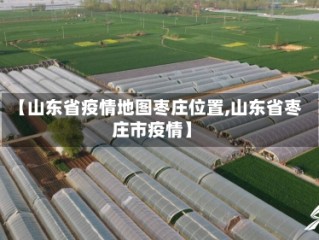 【山东省疫情地图枣庄位置,山东省枣庄市疫情】
