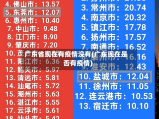 广东省现在有疫情没有(广东现在是否有疫情)
