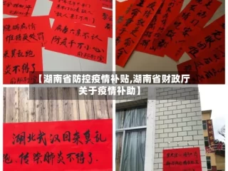 【湖南省防控疫情补贴,湖南省财政厅关于疫情补助】