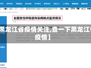 【黑龙江省疫情关注,查一下黑龙江省疫情】