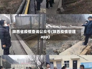 陕西省疫情查询公众号(陕西疫情管理app)