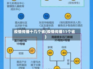 疫情传播十几个省(疫情传播11个省)
