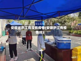 安徽省庐江有没有疫情(安徽庐江有疫情吗)