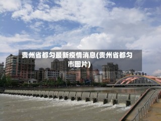 贵州省都匀最新疫情消息(贵州省都匀市图片)