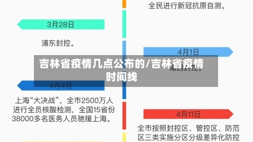吉林省疫情几点公布的/吉林省疫情时间线