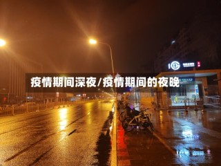 疫情期间深夜/疫情期间的夜晚