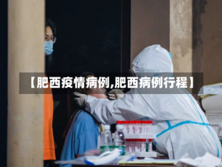 【肥西疫情病例,肥西病例行程】