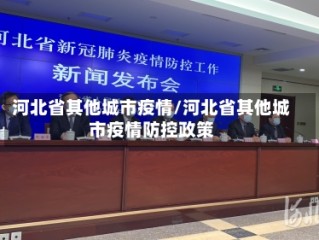 河北省其他城市疫情/河北省其他城市疫情防控政策