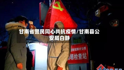 甘南省警民同心共抗疫情/甘南县公安局白静