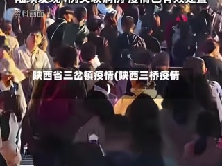 陕西省三岔镇疫情(陕西三桥疫情)